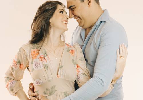 Gestante de Aline a Espera de Isaac