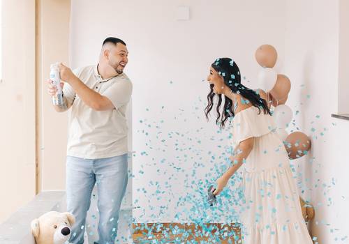 Gestante de Revelação Haryan