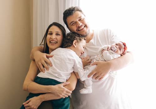 Família / Infantil de Clara - 1 mês