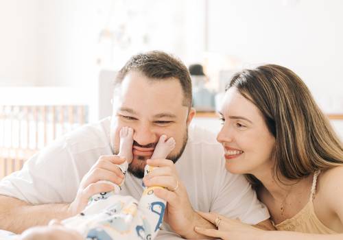 Família / Infantil de Gabriel - 1 mês