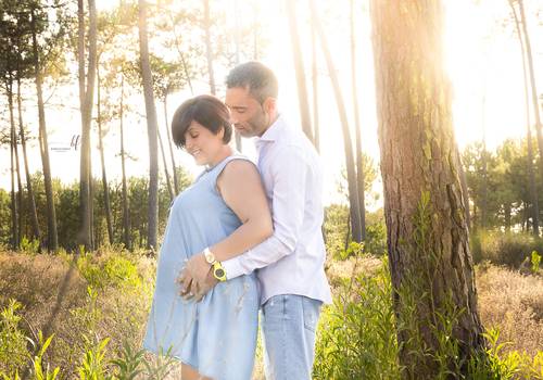 Maternidade de Sessão grávida