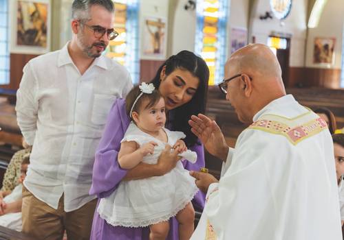 BATIZADOS de Sagrada Família São José dos Campos | Batismo da Cecília