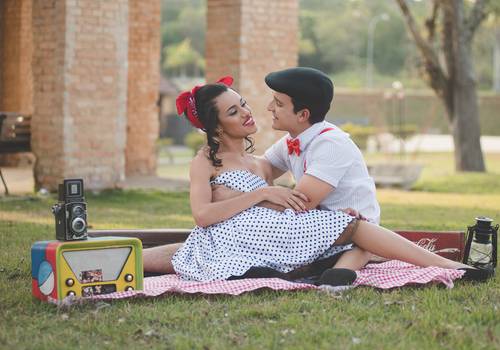 ENSAIOS de Ricardo e Luana Beatriz / Casal Vintage