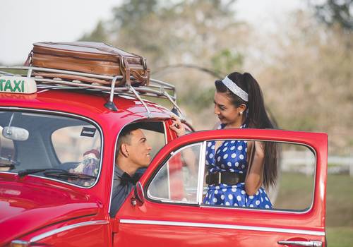 ENSAIOS de Brenda e Thu | ensaio externo pin-up