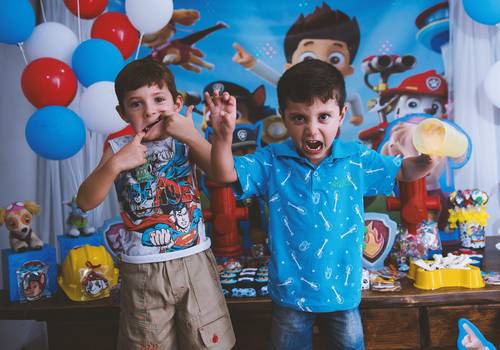 ANIVERSÁRIOS de Felipe 4 anos com Patrulha Canina