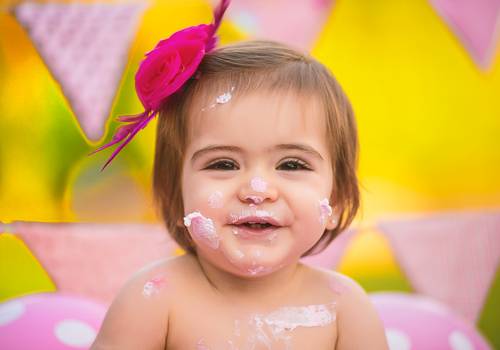 Receita da Juju de como amassar o bolo.