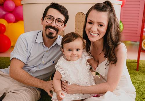 Infantil de Aniversário 1 ano | Laura | Fotografia Infantil