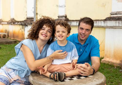 Família de Fotografia afetiva de família | Nívia & Fernando