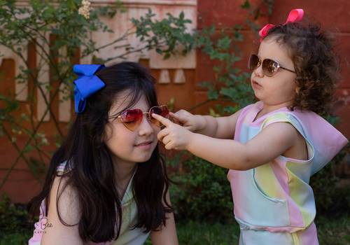Evento afetivo de Afeto e carinho das irmãs Giovanna e Sofia