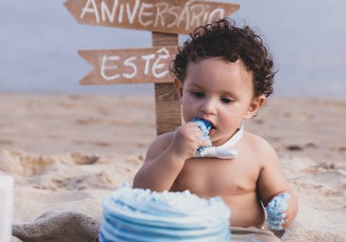 KIDS de  1 Aninho Estêvão (estrada e smash the cake)