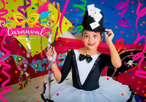 Ensaio em estúdio de Mini Ensaio de carnaval em Estúdio - Foto Rebecca torquato