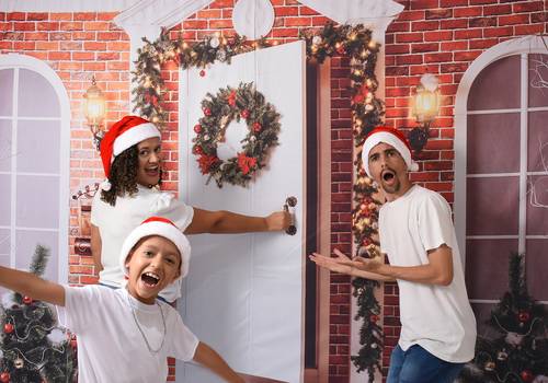 Ensaio de Natal de Ester e Família