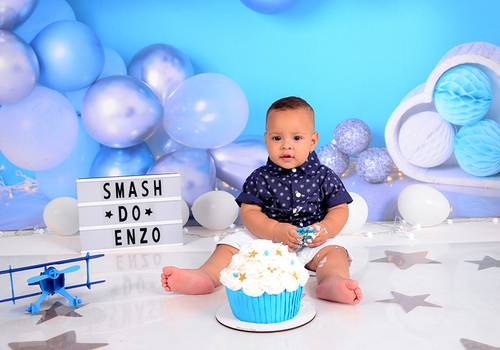 SMASH THE CAKE de Enzo 1º Ano