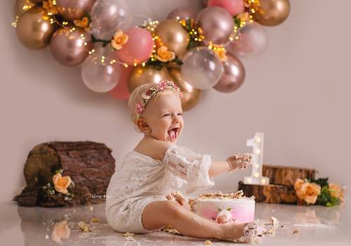 Smash the Cake de Helena - 1 ano