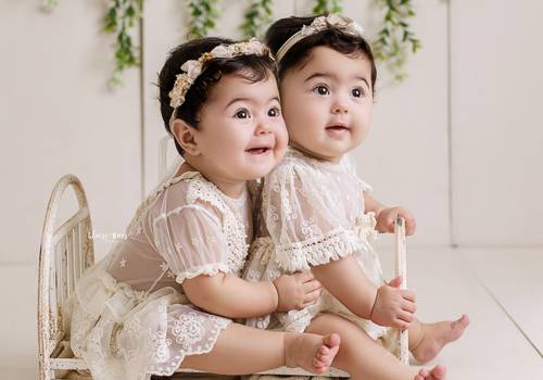 Acompanhamento de Camila e Vitoria - 8 meses