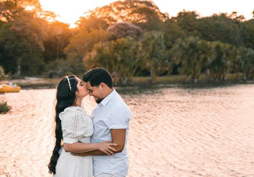 Sessão de Casal de Estephany & Romário