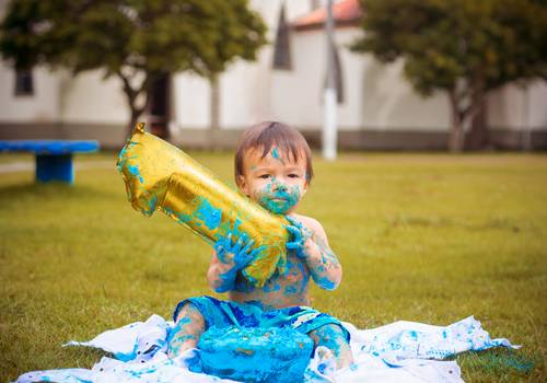 Sessão de Infantil de Gael 1 aninho