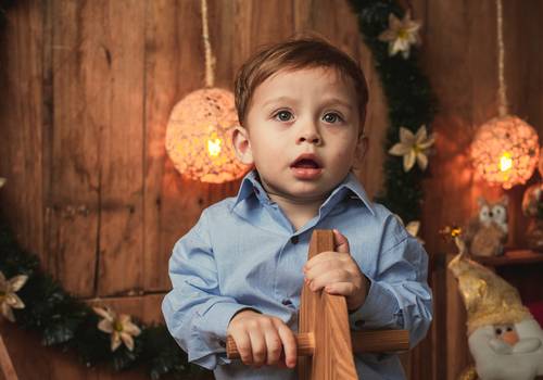 Sessão de Natal de Anthony