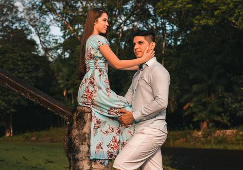 Sessão de Casal de Thays & Júnior