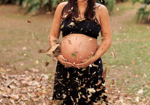 GESTANTE de A espera pelo Theo