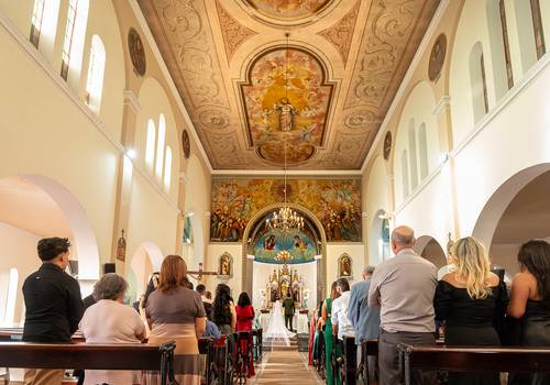 cerimônia de Marina & Cristiano