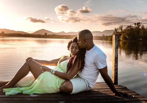 Pré-Wedding de Ensaio Pré Casamento na Praia da Reserva - Ilha 3 - Recreio dos Bandeirantes - Jaqueline & Maiquel