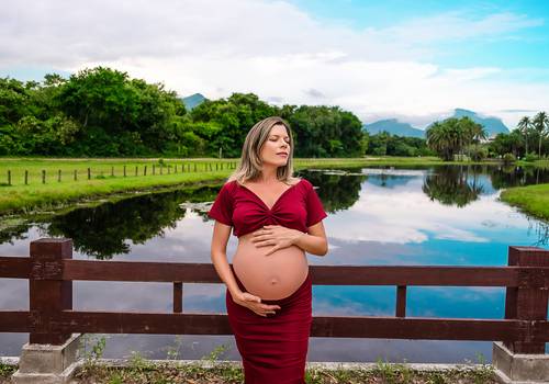 Gestante de Ensaio Gestante no Bosque da Barra - Barra da Tijuca, Rio de Janeiro | Ensaio Gestante | Ensaio Gestante | Fotógrafo de Gestante no Bosque | Fotografia de Gestante - Rio de Janeiro