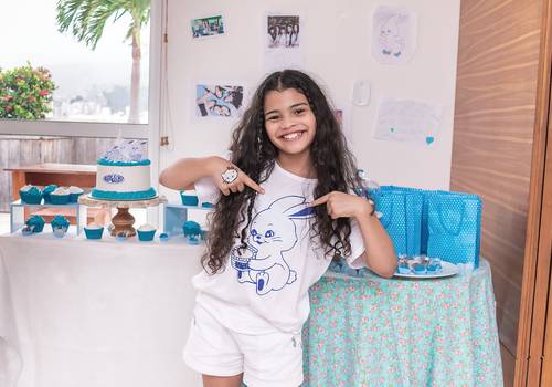 Festa Infantil de 10 anos da Marinna | Fotografia com tema da NewJeans (뉴진스)