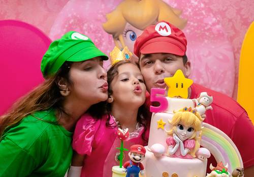 Festa Infantil de 5 anos da Manu | Uma Festa Real no Reino da Princesa Peach