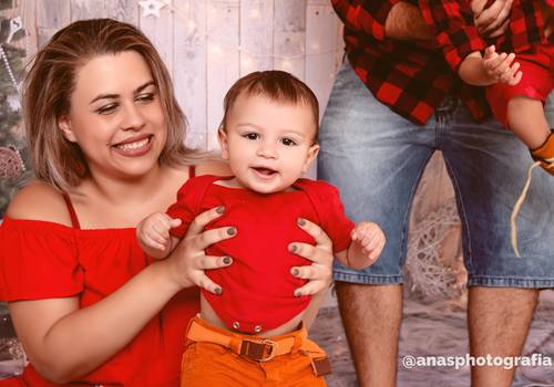 Natal de Ensaio Natalino em Família