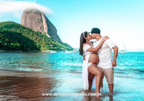 Gestante de À espera da nossa princesa