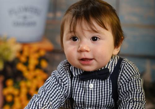 Estúdio de Gabriel com 9 meses