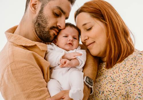 Família de 1ª Mês da Maria