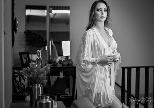 Primeiros ensaios  de Ana Paula - ensaio realizado em Ilhota, Santa Catarina 