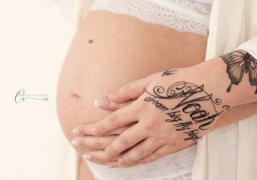 Gestante de À espera de Noah