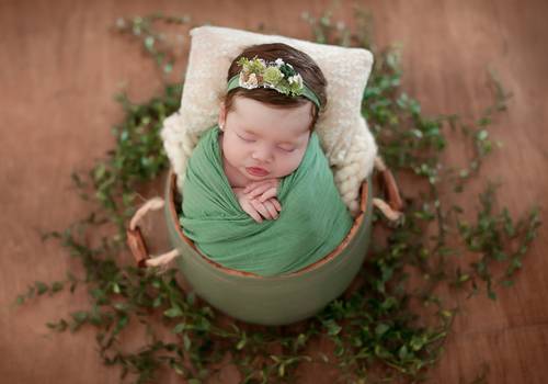 Newborn de Ensaio Newborn Theodora