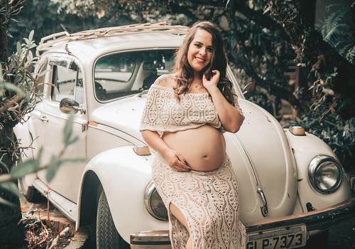 Gestante de Tati e Erik