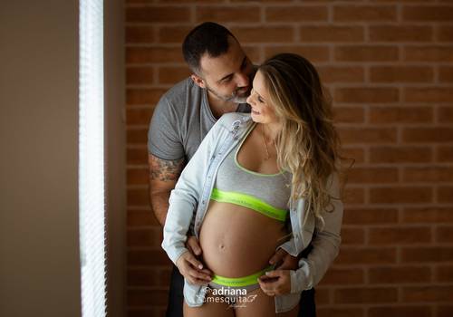 Gestante de Tássia e Thiago - Doce Espera Theo