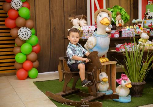 Aniversário de  Antônio faz 3. 