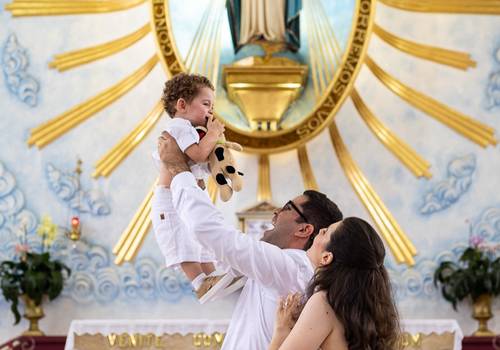 Família de Batismo do Leonardo