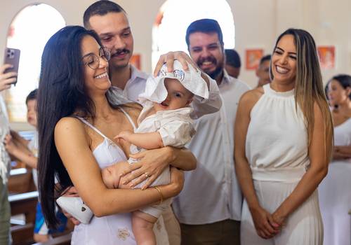 Família de Batismo do Miguel