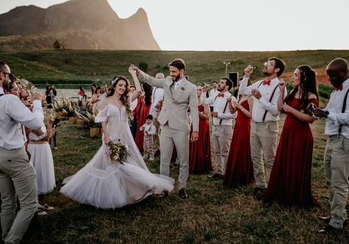CASAMENTO de Romilly e Talisson