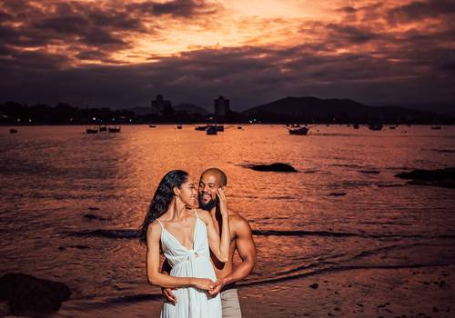 Pré Wedding de Franciele e Abinael - Pré Wedding - Penha - Santa Catarina