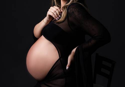 Gestante de Ensaio Gestante em Estudio