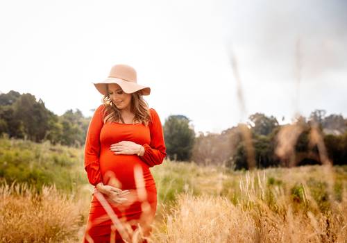 Gestação  de Olívia no forninho da Mamãe 