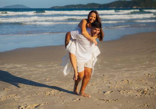 Ensaios  de Michelle e Franco