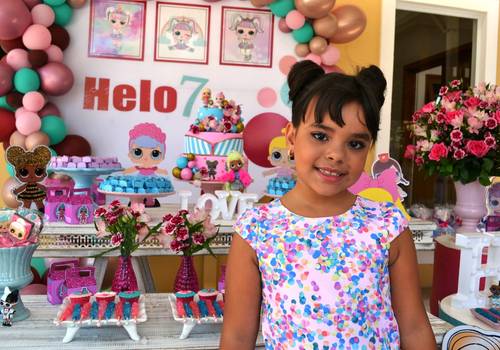 Aniversários de Helô - 7 anos
