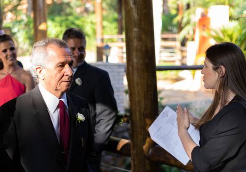 O cortejo no casamento