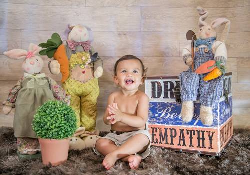 Ensaio Infantil de Arthur | Mini Ensaio de Páscoa