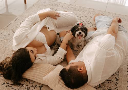 Gestante de À espera de Maya